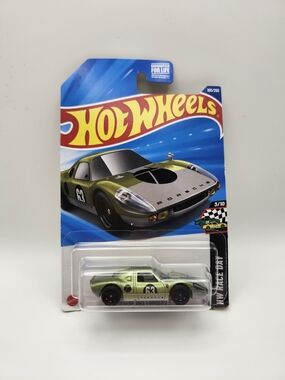 Hot Wheels Green Porsche Race Car - Metallic Olive 2025 Walgreens Exclusive
